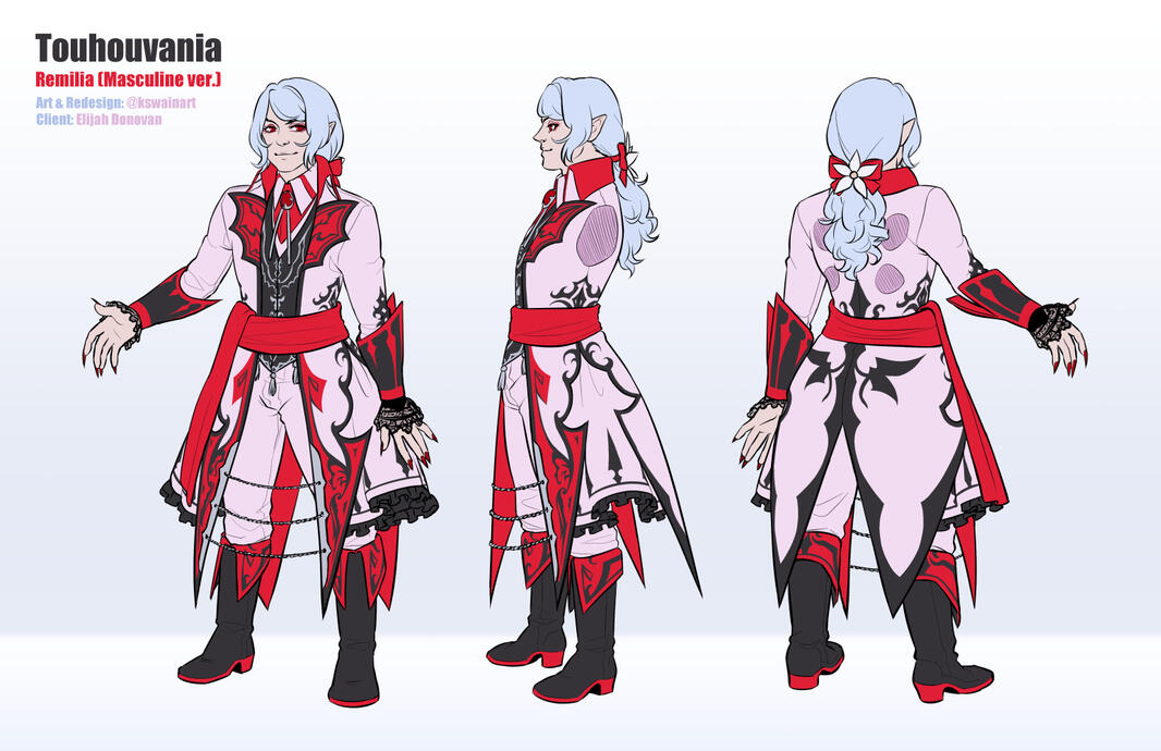 Costume Redesign of Game Character