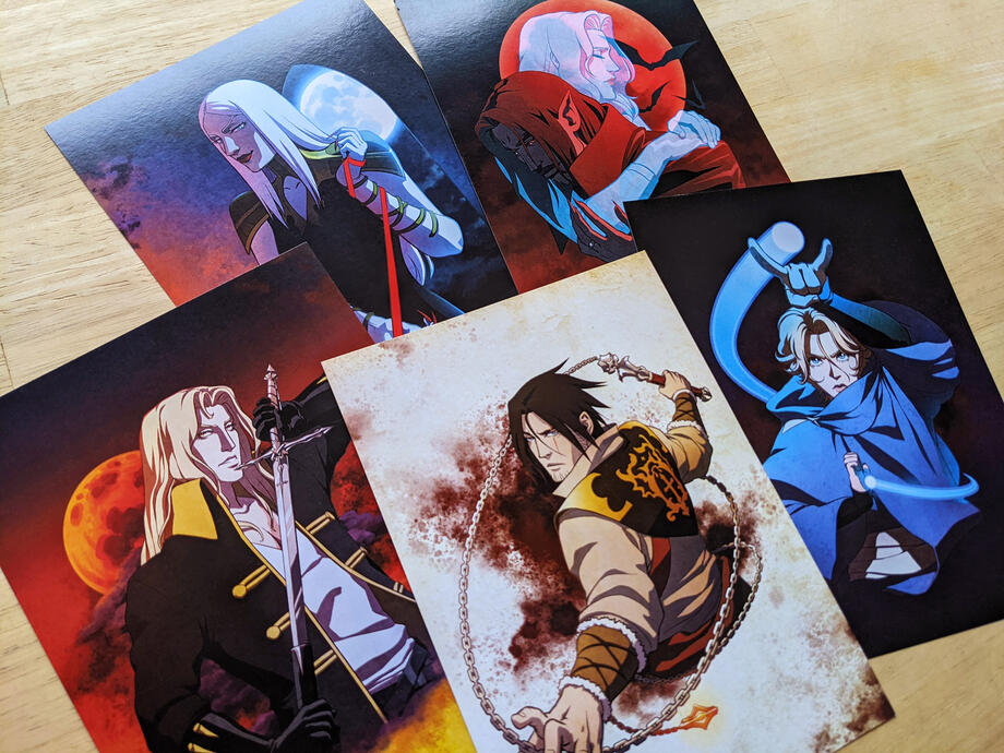 Castlevania (Netflix) 5x7&quot; Prints
