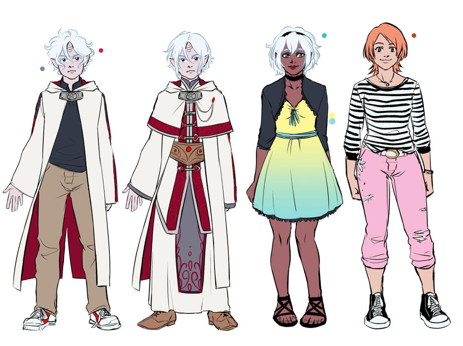 Midwinter Issue 9 Character Concepts