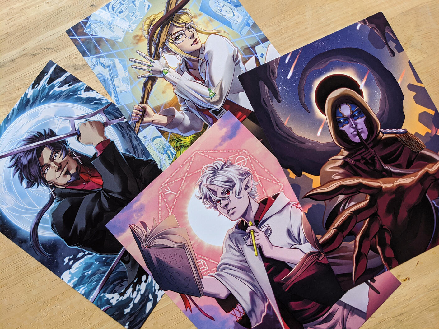 Midwinter 5x7" Character Prints Midwinter 5x7" Character Prints