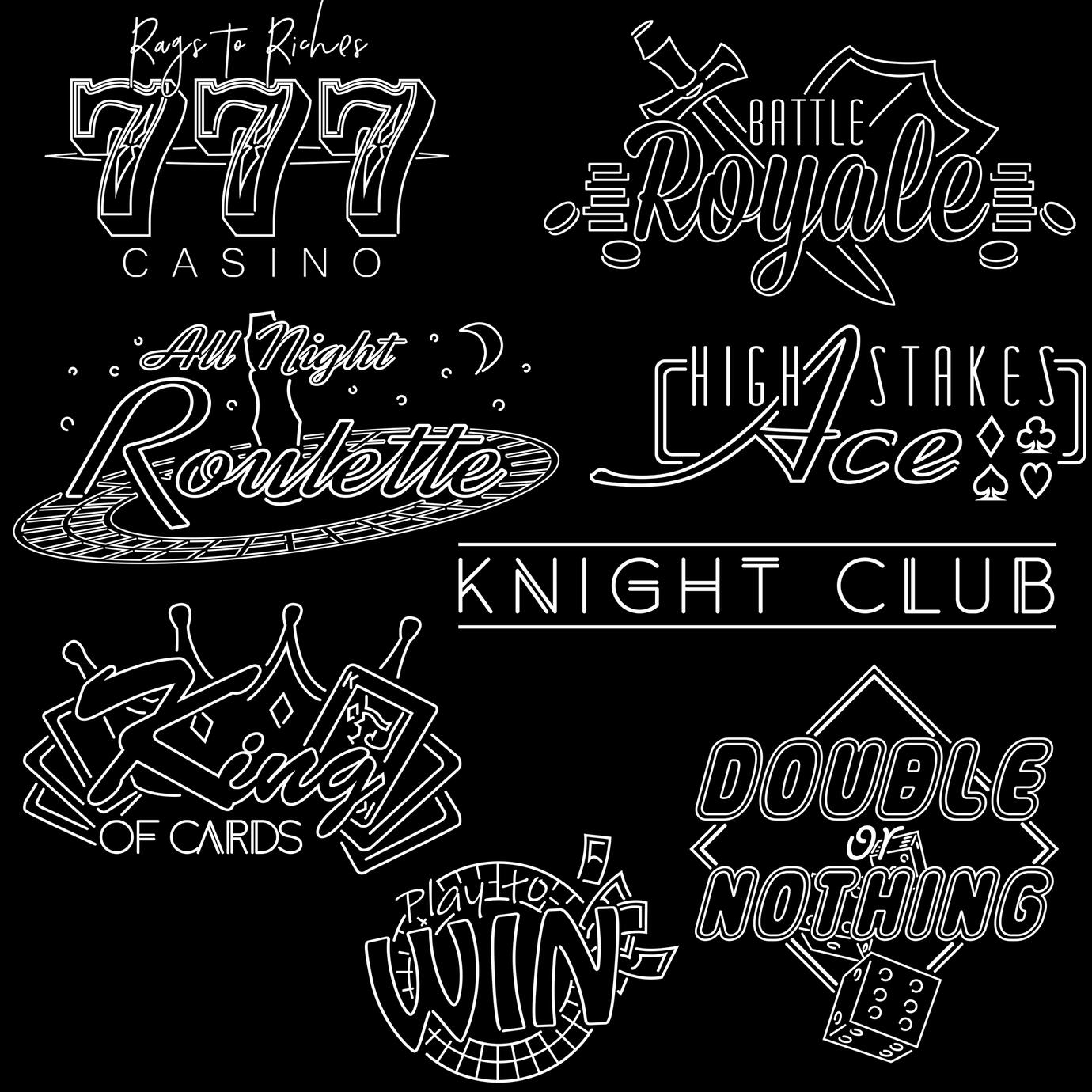 Neon Design Assets for "The Masked Singer" Season 8