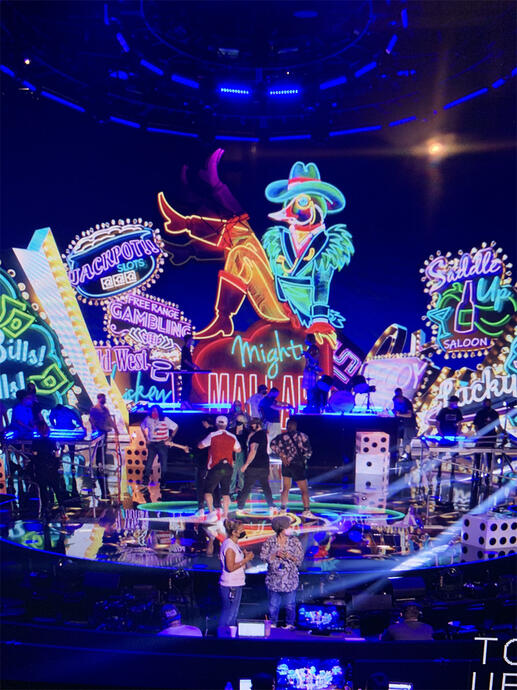 Stage Photo during &quot;The Masked Singer&quot; Season 6